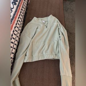 Pippa cropped half zip